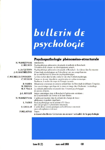 Anciens numéros (2005 à 2007)